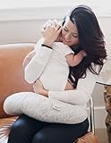 Nursing Pillow Hush Breastfeeding Maternity Twin Support Pillow by Monther's Lounge [並行輸入品]