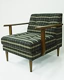 再入荷！新生活応援フェア！オールドイングランドを思わせるトラッドなチェックの1人掛けソファー！ROTS1PSOFA商品は全てMADE IN JAPANなので安心してお使いいただけます。