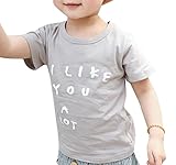 Plus Nao(プラスナオ) ロゴプリントTシャツ 半袖Tシャツ トップス 子供服 キッズ KIDS 男の子 男児 女の子 女児 クルーネック シンプル ナ ライトグレー 100