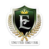 新日本プロレス ユニットロゴUNITED EMPIRE ダイカット 車マグネットステッカー ダイカット UNITED EMPIRE