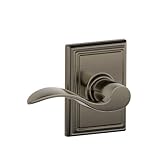 Schlage F10ACC620ADD Addison Collection Accent Passage Lever, Antique Pewter Schlage Lock Company [並