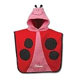 HOODED BATH PONCHO-LADYBUG Olivia by Stephen Joseph [並行輸入品]
