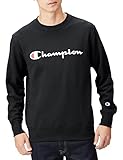 [チャンピオン] スウェット 長袖 裏毛 スクリプトロゴ クルーネックスウェットシャツ ベーシック C8-W043Z メンズ ネイビー S