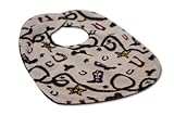 Caught Ya Lookin' Reversible Baby Bib, Cowboy, Blue/Cream/Brown/Red/Black by Caught Ya Lookin'