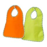 Ikea Baby Bibs 2 Pack Orange Green [並行輸入品]