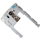 Dogxiong? Gold Genuine Rear Back Camera True Glass Len Frame Panel Bezel Plate + Power Volume Button