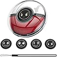 Protective Case for Pokémon GO Plus + 2023, Clear Hard Case for Poke Ball Go Plus with Button Caps and Wrist Strap - 1 Pack