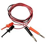 Baoblade Baoblaze 真鍮+ソフトPVC　電子プローブケーブル　テストライン　フック　4mm　接続　電子部品　全2種類 - ２