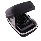 パナソニックPanasonic LUMIX DC-TZ99/DMC-TZ85,TZ95,TZ90 Xデジタルカメラ専用収納ケース (黒)