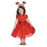 Disguise 86332M Olivia Deluxe Toddler Costume Medium (3T-4T) [並行輸入品]