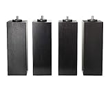 IKEA brennasen 7 7 / 8 "寝室ベッドRisers – Best Natural 100 %木製正方形ベッド脚Risers – Tall – 簡単にインストール – セットof 4