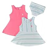 米国ポロ協会。ベビー女の子「マッチポイント」2 - Packドレス