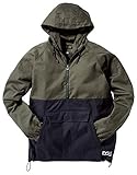 [クロダルマ] アノラックパーカー メンズ DG415 ダークグリーン S