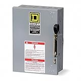 Square D d321 N 30 A 240 V 3p 3相n1 Fused新しい