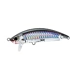 High Quality 3D Inshore Surface Minnow (F) 90mm 3-1/2" Silver Black Floating Lure