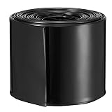 uxcell PVC熱収縮チューブ 電池ラップ フラット幅43 mm 26650電源用 長さ5m ブラック