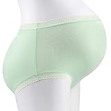 Vogue of Eden Women's Modal Maternity Brief Pregnant Underwear Panties Green(3pcs)
