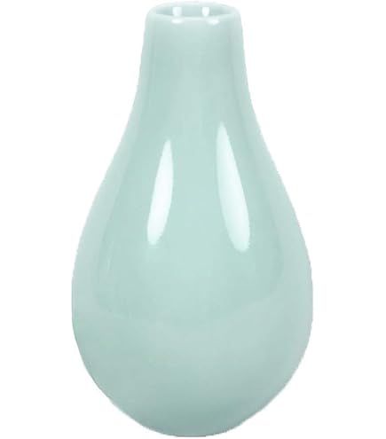 Amazon.co.jp: 青磁の花瓶、玉のような緑磁器花瓶、2色-梅青&ピンク青