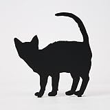エクステリア ステンレス ウェルカムアニマルGHO-ANIMAL-02「やんちゃネコ」 門柱 壁飾り かわいい 猫