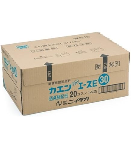 Amazon.co.jp: 固形燃料 カエン ニューエースE [20g] [20個*20袋](計