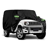 SyayouHin マツダ ロードスター MX-5 NC 2006～2015 ハーフボディカバー 600D 磁石付き (マツダ ロードスター H18～H27,ブラック)