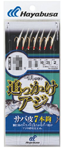 ハヤブサ(Hayabusa) 一押しサビキ 追っかけアジ サバ皮 7本 SS237 9-2-4
