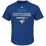トロント・ブルージェイズTake 10月Post Season Tシャツ S ブルー
