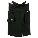 Paseo Garden Apron Short EP-20BK ブラック