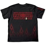 ワンピース 火拳のエースTシャツ ブラック サイズ:S