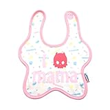MONICA BABY BLUE ベビー スタイ Jelly beansスタイ Fサイズ ライトピンク コットン 2111516002