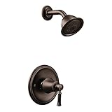 Moen t2182 Dartmoor圧力バランスシャワートリムwith 2.5 GPMシャワーヘッド、 T2182ORB 1