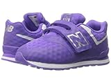 (ニューバランス) New Balance キッズランニングシューズ・・スニーカー・靴 574 Breathe H&L (Infant/Toddler) Purple/Grey 9.5 Toddler