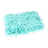 ノーブランド品 2PCS　新生児　ベビーシャワー　写真記念　道具　ブランケット　ラグ　毛布　敷物　ベビーカー用　ソフト　ライトグリーン