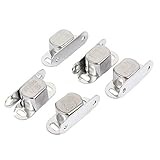 DealMuxメタルプレートのキャビネットのドアの食器棚磁気ラッチキャッチ5個