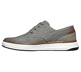Skechers メンズ モレノ キャンバス オックスフォードシューズ, ベージュ (ペ578), 9.5