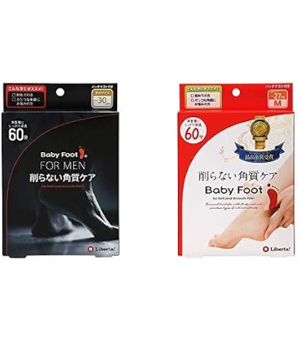Amazon.co.jp: Baby Foot ベビーフット 削らない角質ケア かかと用 60