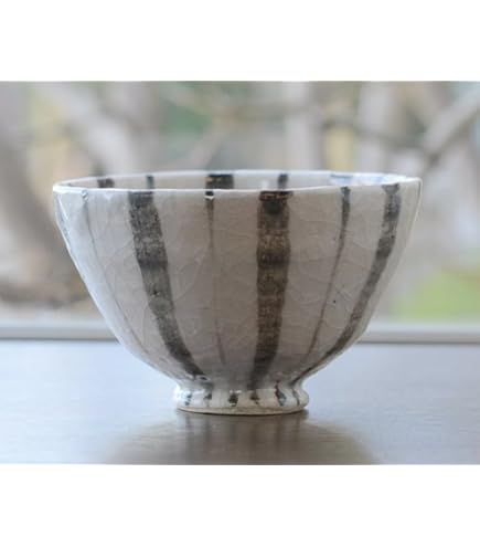 Amazon | 鼠志野線文福碗（丼） Ver2 作家「佐々木好正」 | 佐々木好正