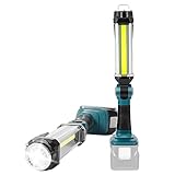 Orginer 充電式LEDワークライト 18v ライト 照明 投光器 作業灯 35W 2000lm 高輝度 マキタ14.4/18Vバッテリ対応緊急用照明 停電用 自動車整備 釣り 夜間作業 夜釣り アウトドア キャンプ用 バッテリ別売(本体のみ)
