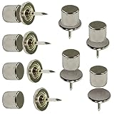 reiri マグネット 写真貼 穴なし プッシュピン マグネット 8個セット ネオジム磁石 画鋲 マグネットピン