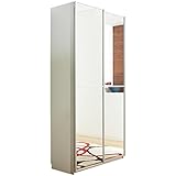 大型スライドドア・リビングボード サローネ リビング 幅100cm 扉：B_ミラー[■]