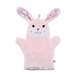 ズッキーニ (Zoocchini)【日本正規品】ベビーお風呂ミトンうさぎ1個セット ZOO9010