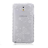 Zeebox Galaxy Note 3 ケース カバー 高品質 TPU保護カバー 衝撃吸収 Samsung Galaxy Note 3 用 超薄型 耐久性 落下防止 生涯補償付き (ホワイト #4)