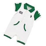 [ユーエスポロ] U.S. POLO ASSN. (BABY) ベビー服 半袖ショートオール USP28354GE Mサイズ