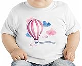 Hot air balloon オーガニックベビーTシャツ 12 - 18 Months