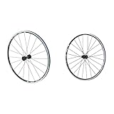 シマノ(SHIMANO) ロードバイク ホイール フロント:133mm リア:163mm クリンチャー ブラック モノトーンステッカー リムブレーキ
