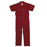 CUC DOGMAN 半袖つなぎ 黒×赤 Mサイズ 8494