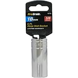 Pro-Grade 13718 3/8-Inch Drive with 6 Point Deep 18mm Socket [並行輸入品]