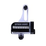 Ligangam 自転車ホイールLEDライト デコレーションランプ 夜道安全 事故防止 取付簡単 反射板 32種類の模様変化 防水IPX5 オシャレ ユニーク 人気 学生 通勤 通学