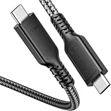 ConnBull Thunderbolt 4ケーブル USB C 高速データ転送 1m、40Gbps 8K@60Hz ビデオ 240W急速充电、Thunderbolt 3/USB4と下位互換 iPhone 15 MacBook Pro/Air 他対応