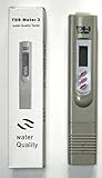 【日本語取説付】 新型! TDS メーター 3 アクアリウムの 水質管理 水質チェック に！温度測定 機能付き